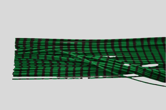 Medium Reptile Living Rubber Lime with Purple Print-H-09 Bass Riot