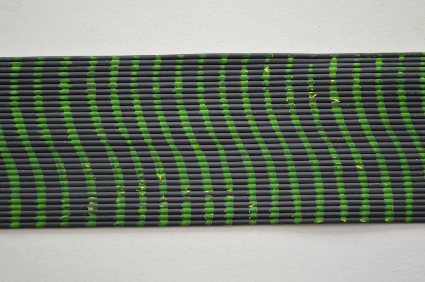 Heavy Reptile Living Rubber Black with Chartreuse Print-A-06 Toxic Strike