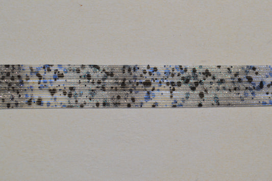 Fine Cut Clear Blue Interference/Smoke/Neon Silver Stripe-FS25