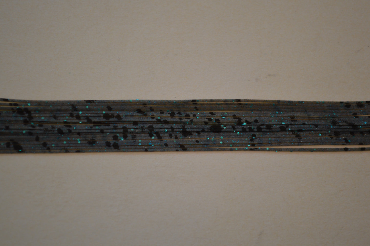 Fine Cut Green Pumpkin Blue Flash (Blue Interference, Blue) Silicon skirting-FZM17