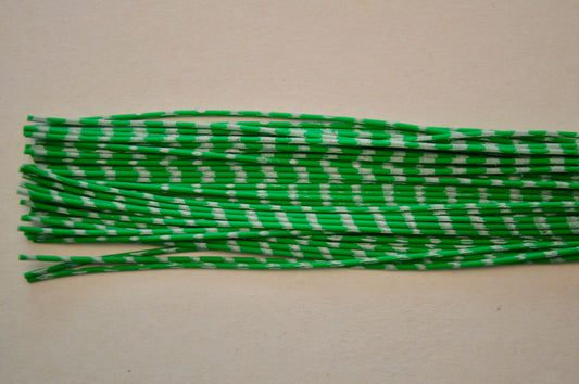 Medium Reptile Living Rubber Lime Green with White Print-H-10 White Frog