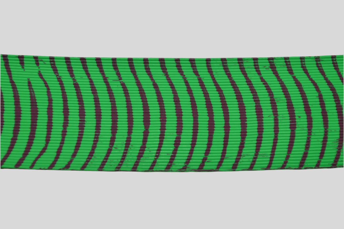 Medium Reptile Living Rubber Lime with Purple Print-H-09 Bass Riot