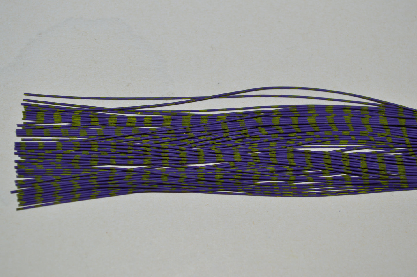 Fine Reptile Living Rubber Purple with Fluorescent Chartreuse Print-I-06 Witch Doctor