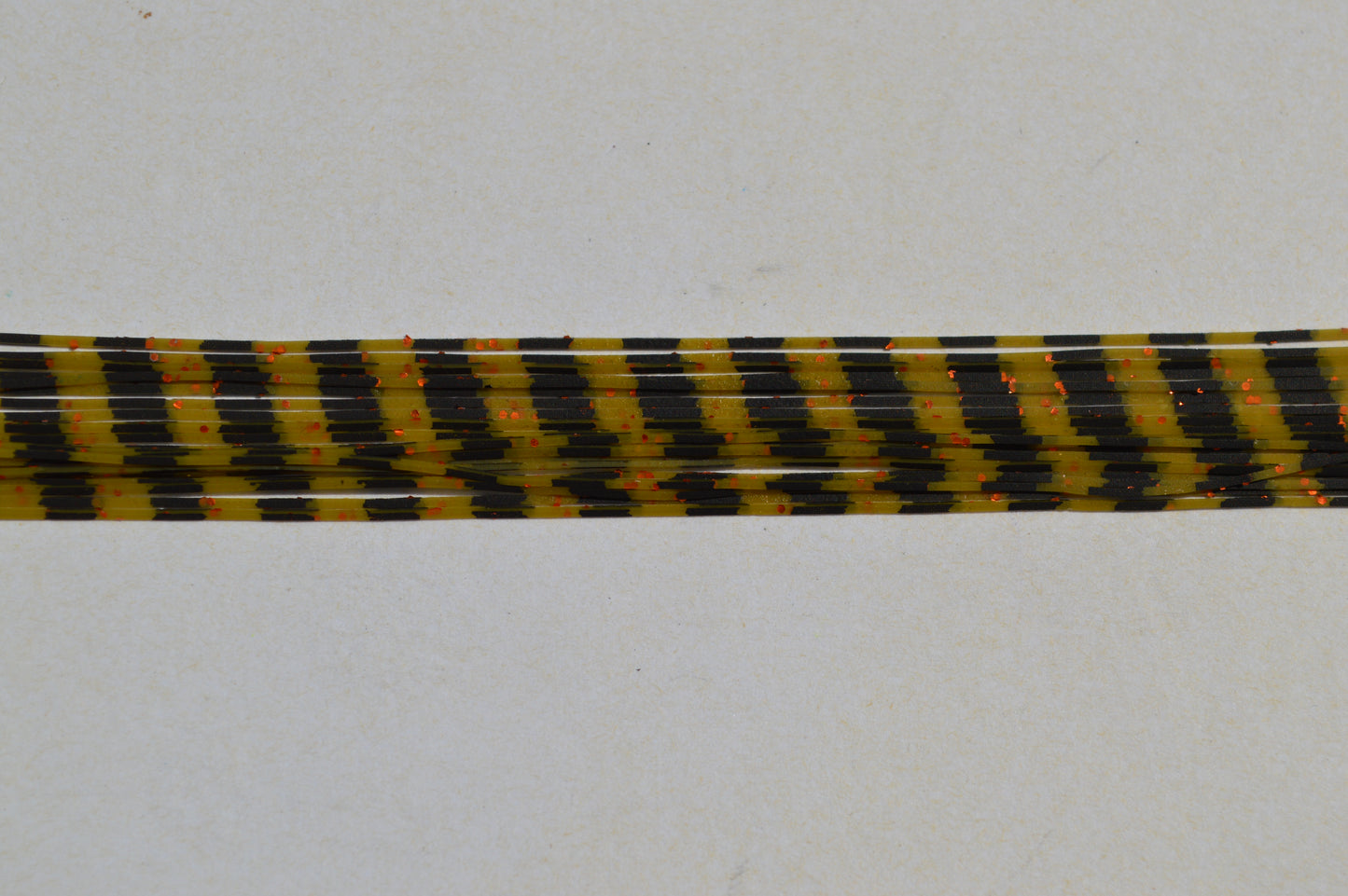 Fine Cut Stripe Olive Pumpkin with Orange flake and Black-FS13