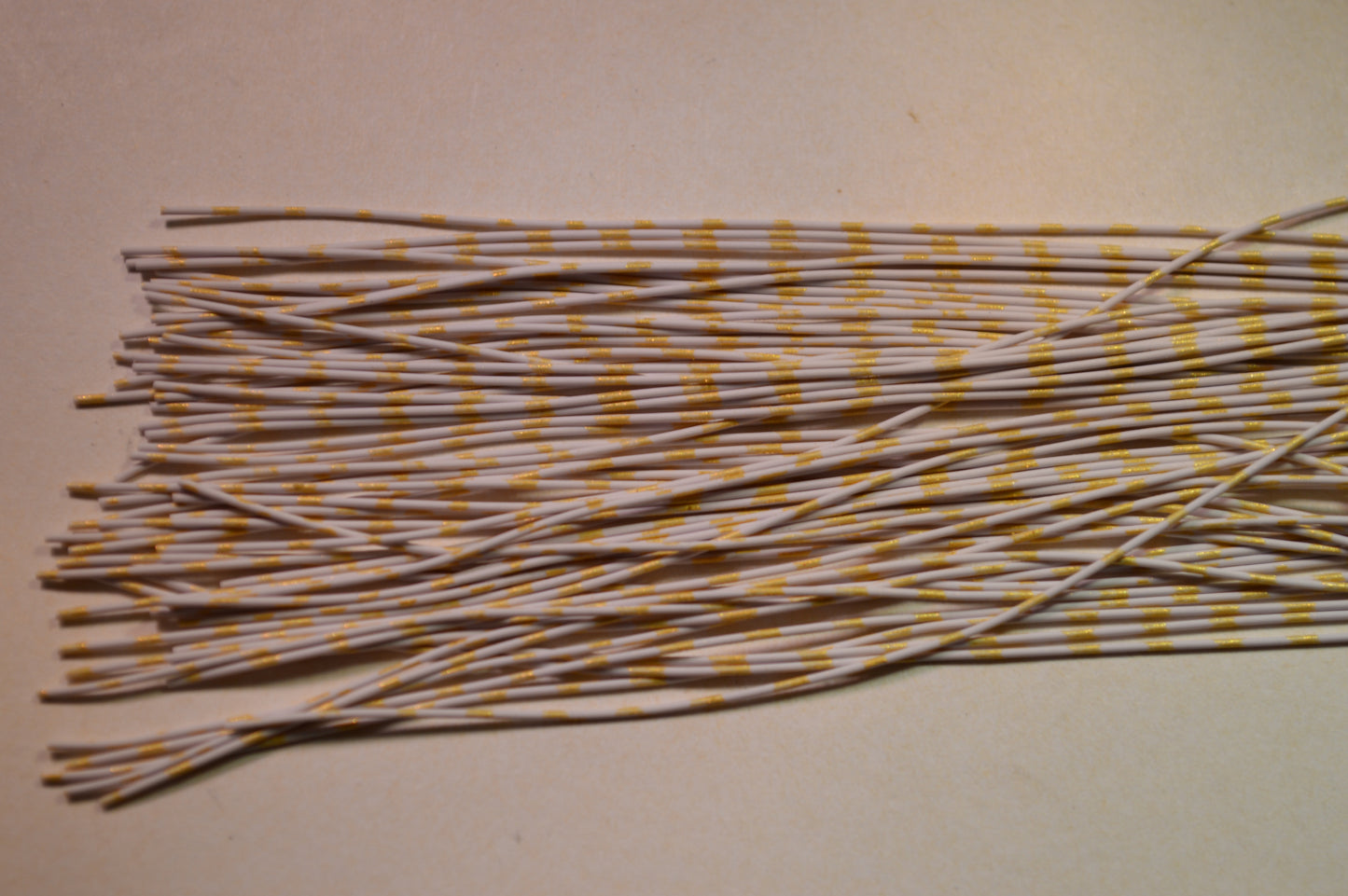 Fine Reptile Living Rubber White with Gold Print-B-07 Golden Ghost