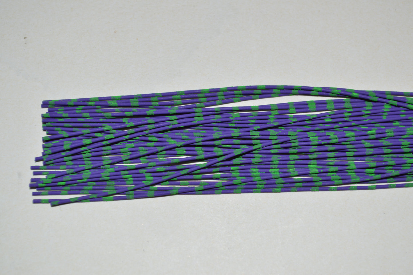 Medium Reptile Living Rubber Purple with Lime Print-I-04 Bug Bite