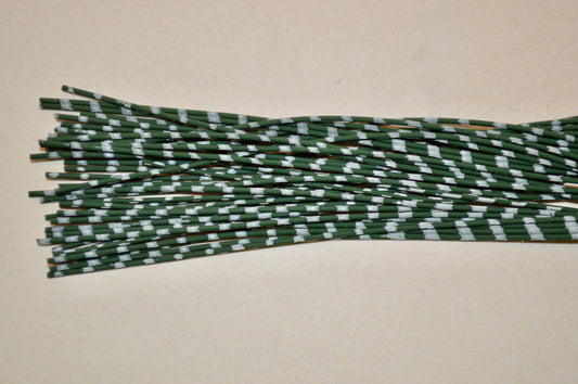 Medium Reptile Living Rubber Green Pumpkin with White Print-L-10 Ghost Gill