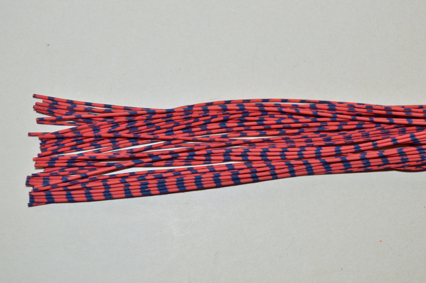 Medium Reptile Rubber Salmon Pink with Blue Print J-01 Blue Blush