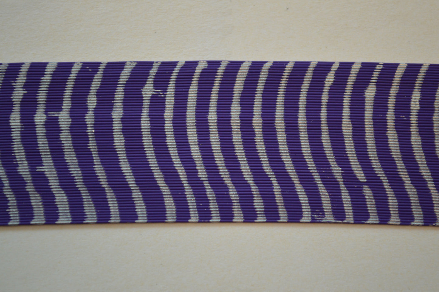 Fine Reptile Living Rubber Purple with Silver Print-I-05