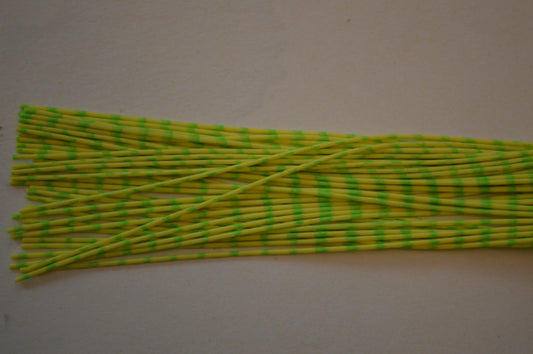 Medium Reptile Living Rubber Chartreuse with Lime Print-C-04