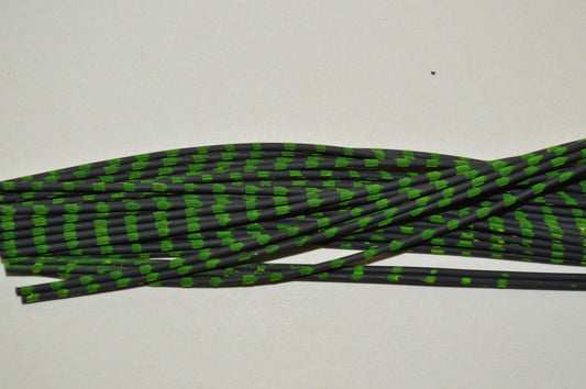 Heavy Reptile Living Rubber Black with Chartreuse Print-A-06 Toxic Strike