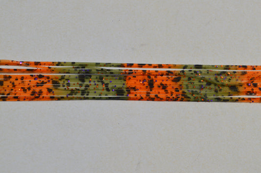 Fine Cut Stripe Burnt Amber/Purple, Orange-Cucumber Seed/Purple, Orange Stripe-FS14