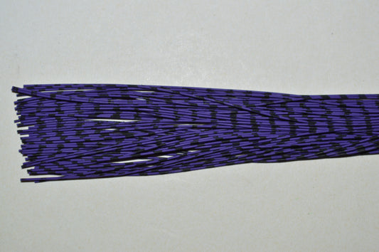 Fine Reptile Living Rubber Purple with Black Print-I-03
