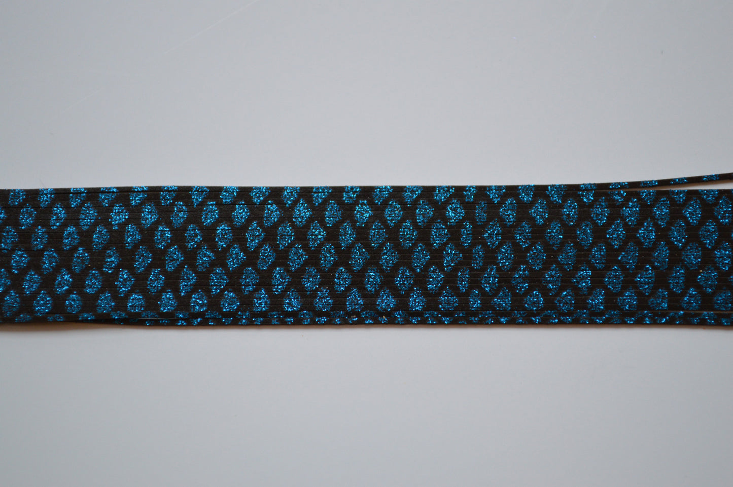 Nature Scales Black with Blue glitter silicon skirting-NS5