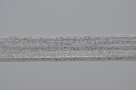 Clear with Silver flake silicon skirting-MPF25