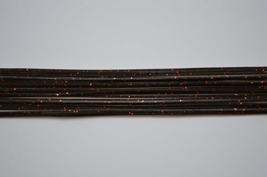 Black with Orange flake silicon skirting-MPF32