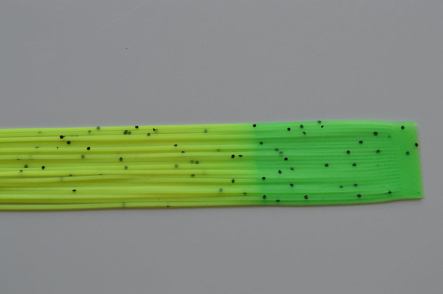 Chartreuse with Black flake and Lime Tip silicon skirting-FT18