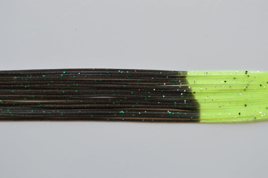 Fire Tip Black with Green flake and Chartreuse Tip-FT26