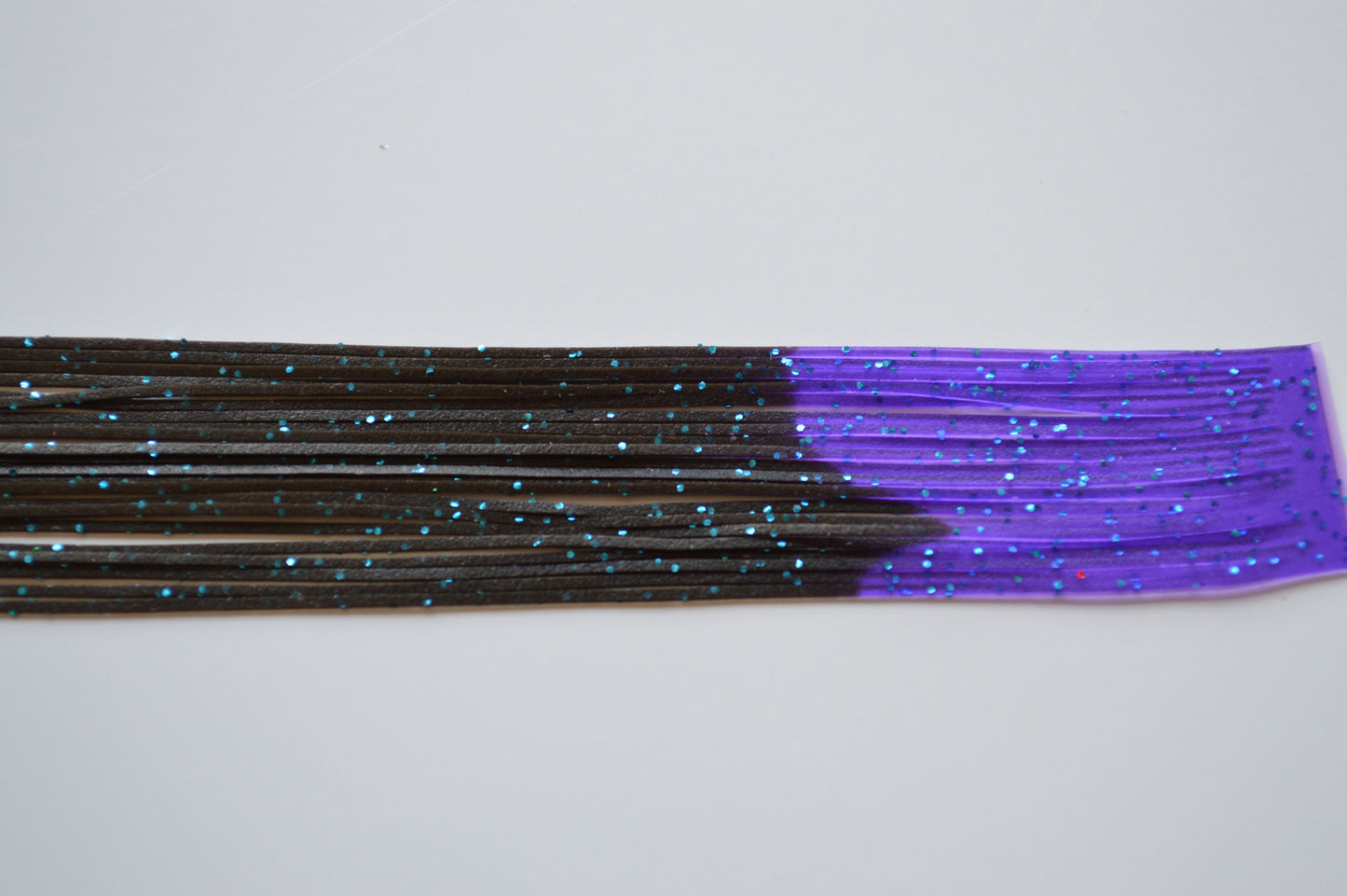 Fire Tip Black with Blue flake and Purple Tip-FT28