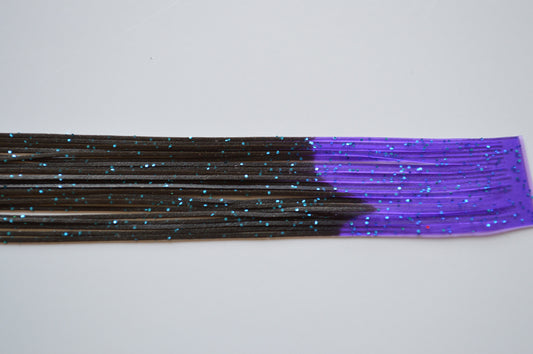 Fire Tip Black with Blue flake and Purple Tip-FT28