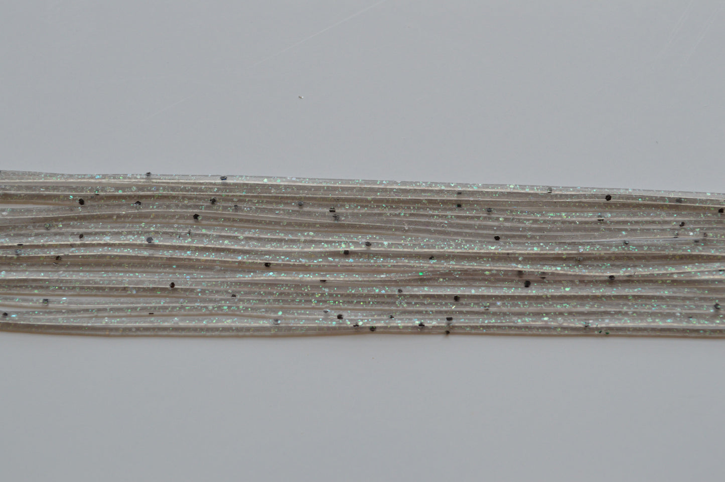 Fine Glitter Smoke Green Shad Scale flake silicon skirting-FG1