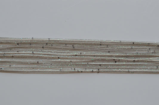 Fine Glitter Smoke Green Shad Scale flake silicon skirting-FG1