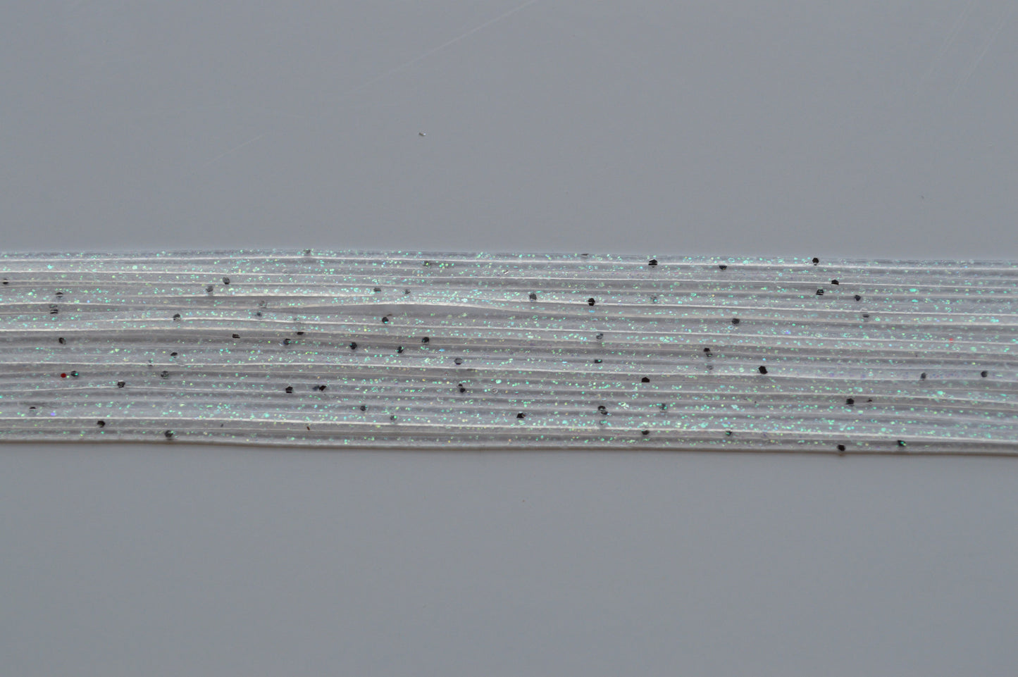 Fine Glitter Clear Green Shad Scale flake silicon skirting-FG3