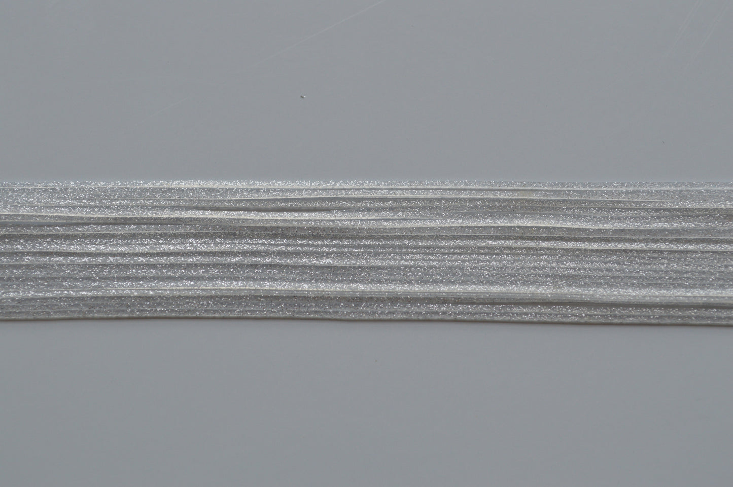 Fine Glitter Clear Silver flake silicon skirting-FG9