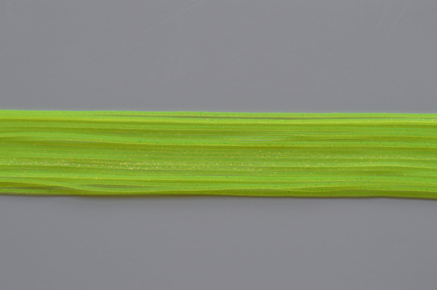 Fine Glitter Chartreuse with Orange Crystal silicon skirting-FG16