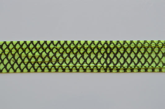 Fish Scale Chartreuse with Black silicon skirting-FS3