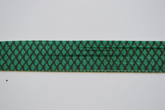 Fish Scale Dark Green with Black silicon skirting-FS6