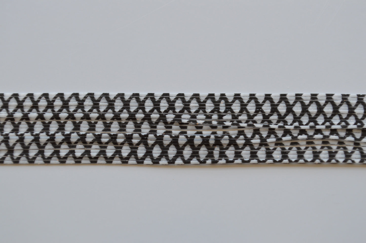 Fish Scale White with Orange flake and Black silicon skirting-FS8