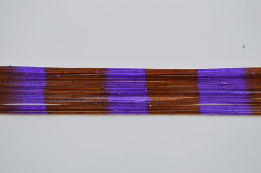 Brown with Purple flake, Purple with Purple stripes-S3