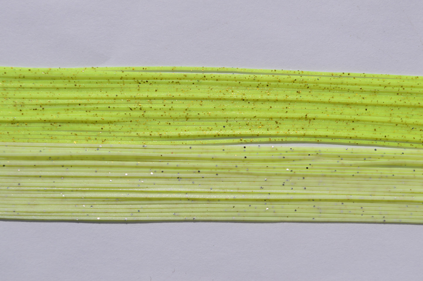 White with Silver flake on 1 side, Metallic Chartreuse with Chartreuse flake on the other-LM3