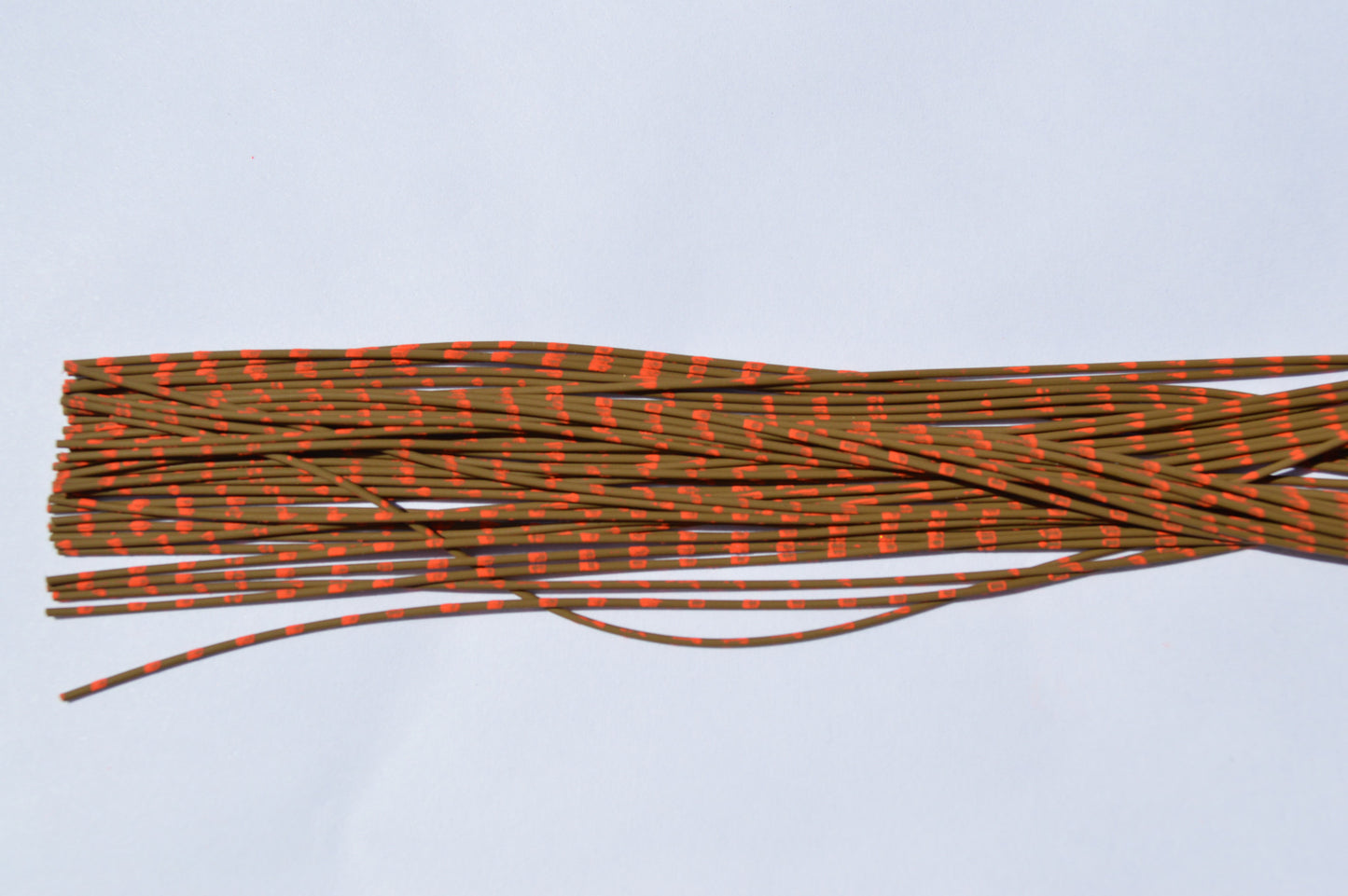 Medium Reptile Living Rubber Pumpkin with Orange Print-K-02 Slow Burn