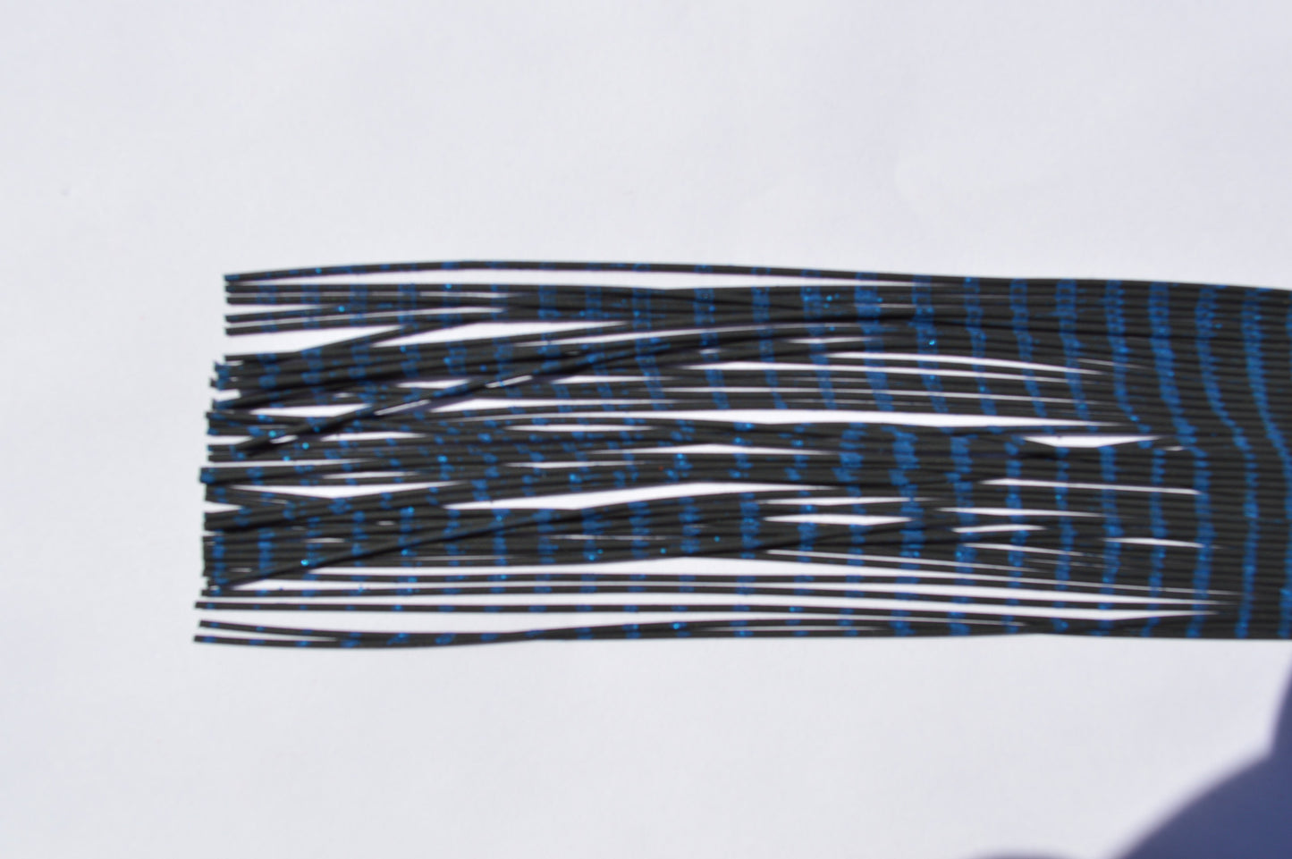 Medium Reptile Living Rubber Black with Blue Print-A-01 Stealth Blue