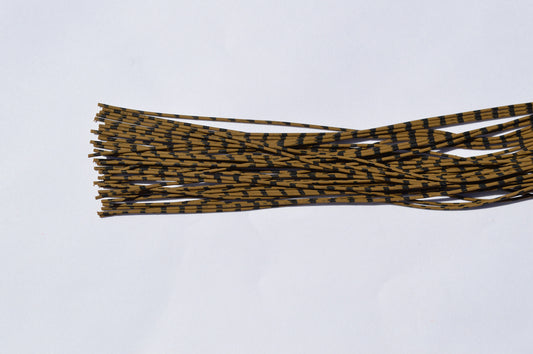 Medium Reptile Living Rubber Pumpkin with Black Print-K-03 Craw Classic