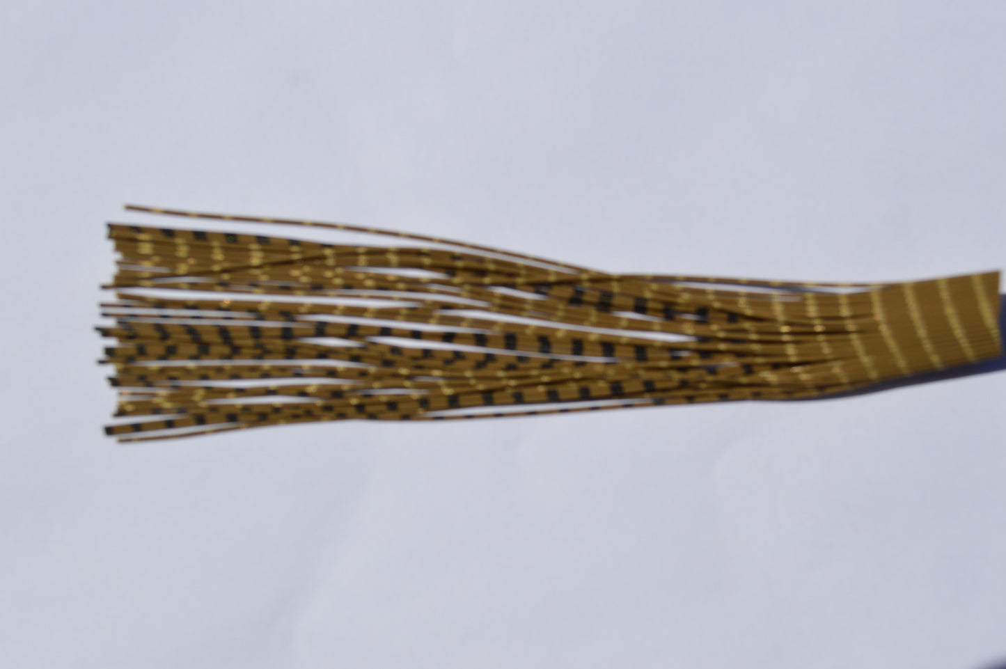 Medium Reptile Living Rubber Pumpkin with Black Print on 1 side and Gold Print on the other-K-03-07 Dual Threat