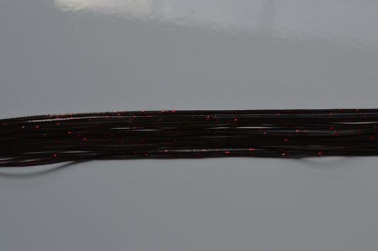 Fine Cut Black with Red flake Fine Cut silicon skirting-F18