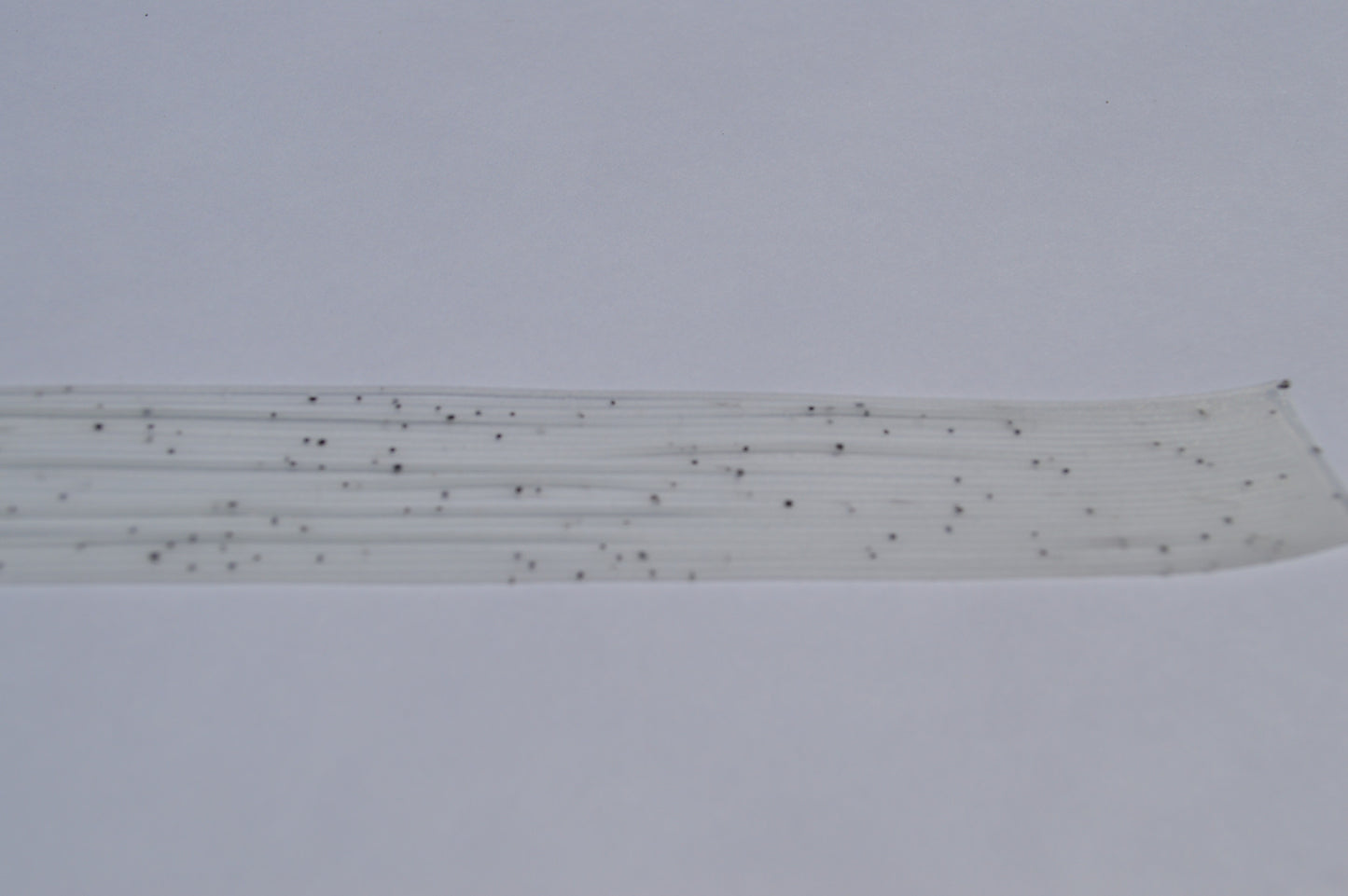 Glow In The Dark, Clear with Black flake silicon skirting-MPF83