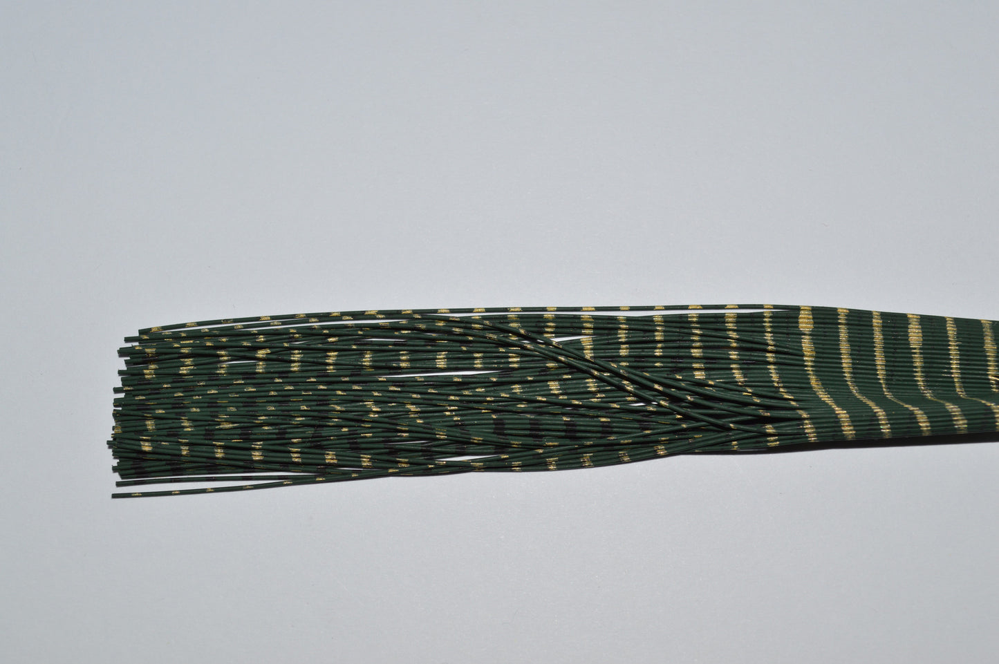 Fine Reptile Living Rubber Dark Green Pumpkin with Black on 1 side and Gold Print on the other-L-03-07 Double Down