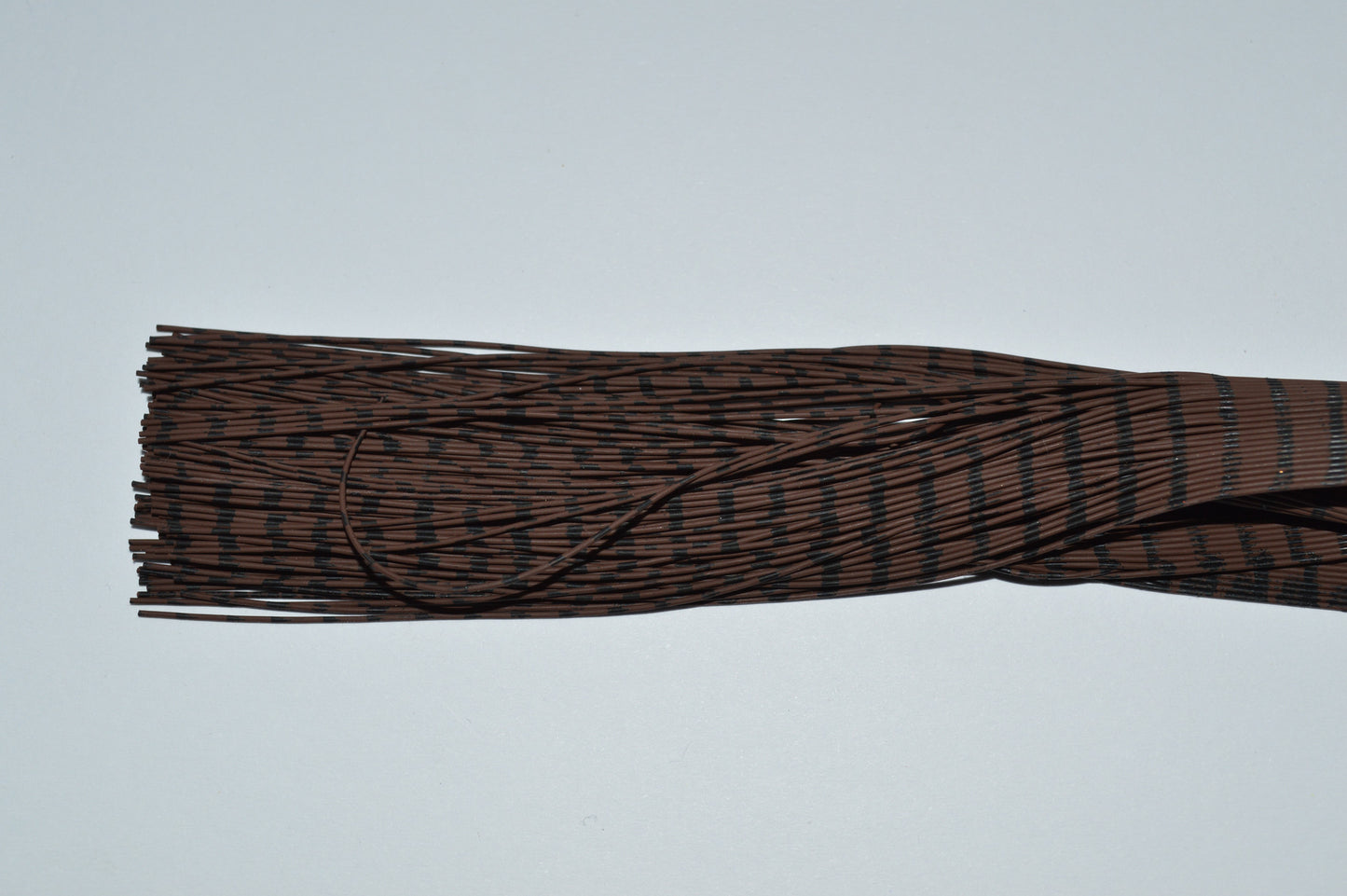 Fine Reptile Living Rubber Brown with Black Print-D-03 Burnt Timber