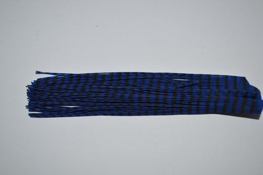 Fine Reptile Living Rubber Blue with Black Print-E-03