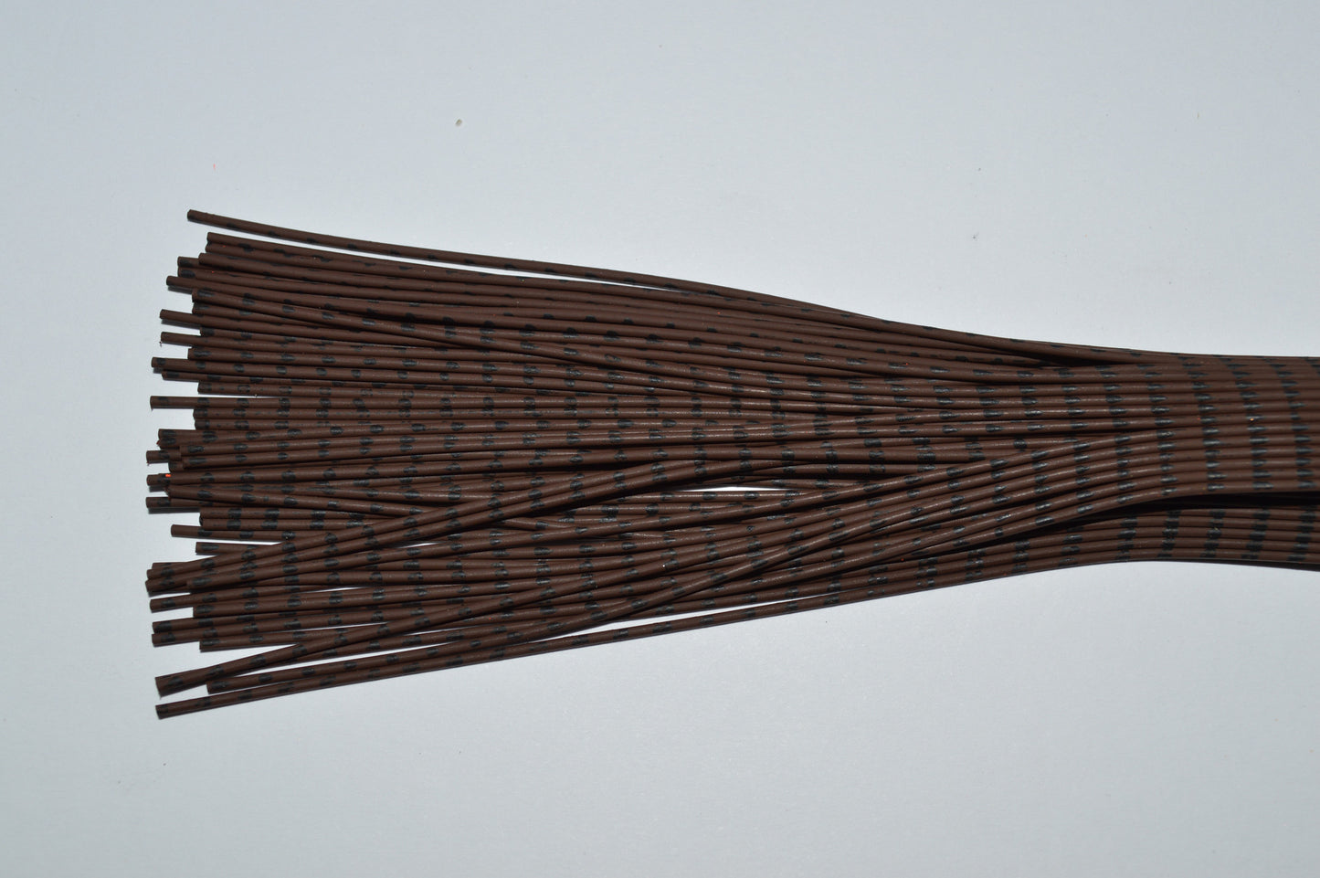 Heavy Reptile Living Rubber Brown with Black Print-D-03 Burnt Timber