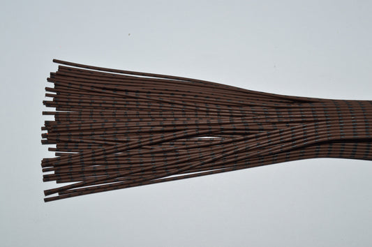 Heavy Reptile Living Rubber Brown with Black Print-D-03 Burnt Timber