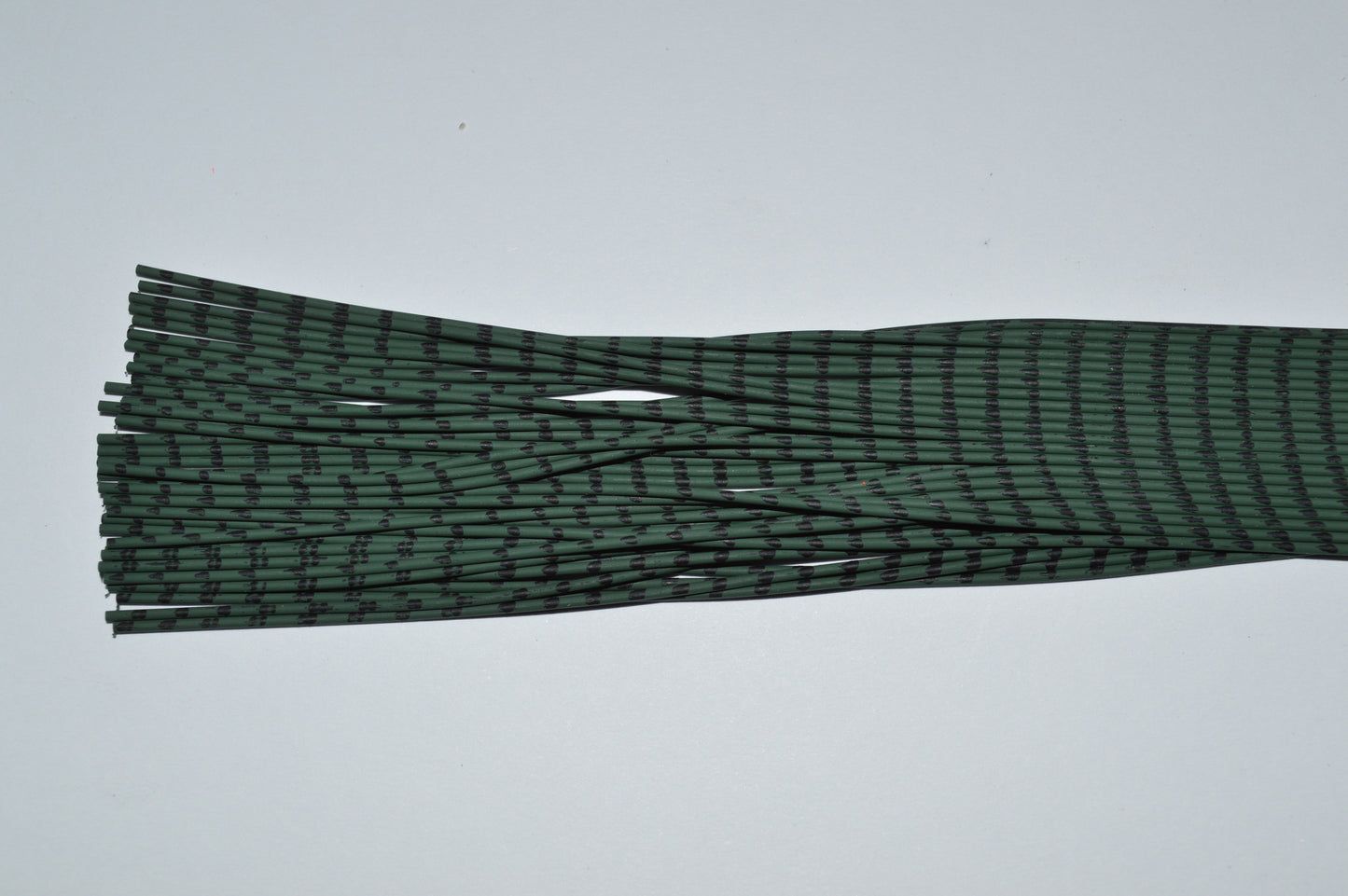 Heavy Reptile Rubber Green Pumpkin with Black Print-L-03