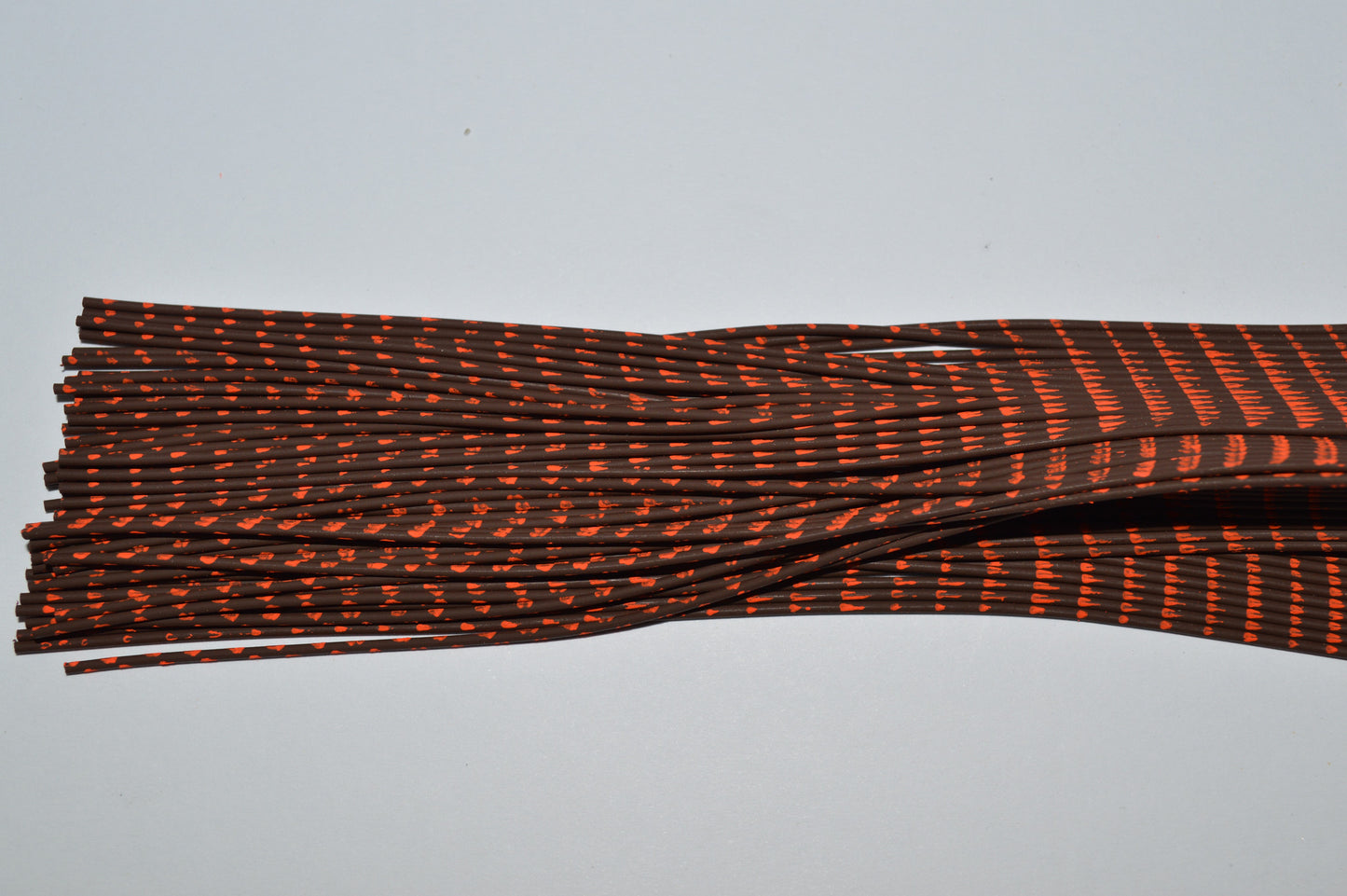 Heavy Reptile Living Rubber Brown with Orange Print-D-02 Rusty Rubber