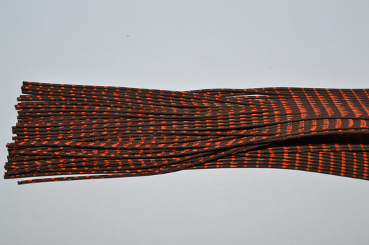 Heavy Reptile Living Rubber Brown with Orange Print-D-02