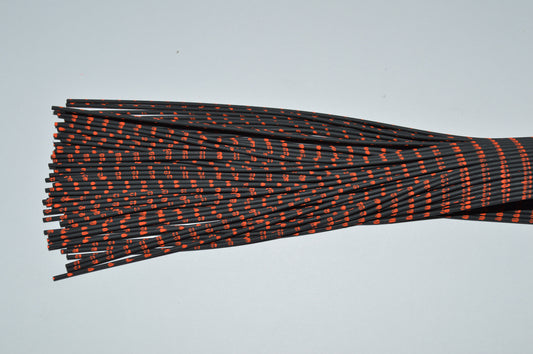 Heavy Reptile Living Rubber Black with Orange print-A-02 FireStorm