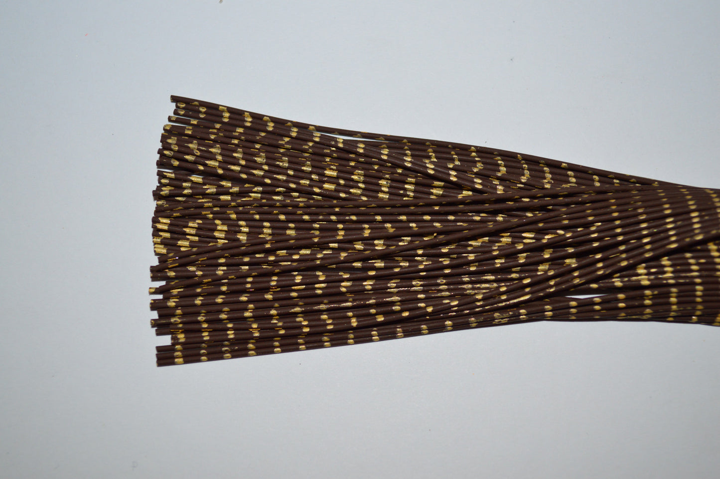 Heavy Reptile Living Rubber Brown with Gold Print-D-07 BurntGold